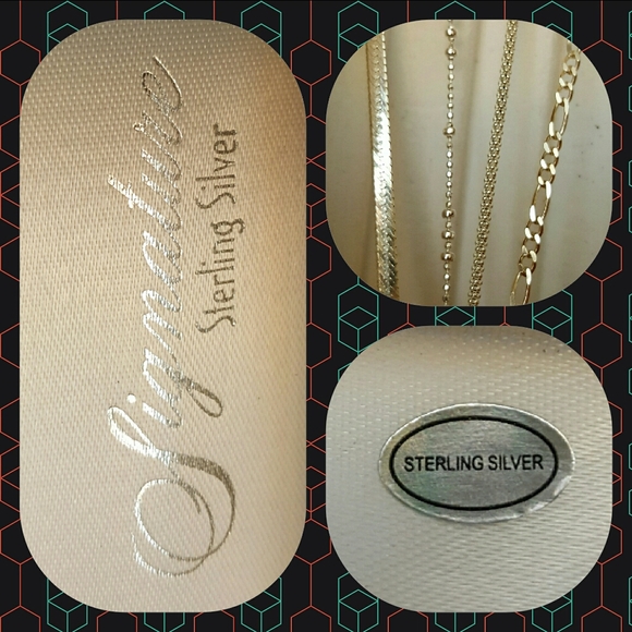 Signature Jewelry - NIB Sterling Bracelet Set of 4